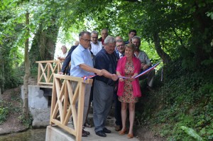 Pont en bois de Bourdainville