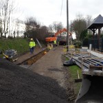 Travaux d’extension du réseau d’assainissement au Saussay Travaux d’extension du réseau d’assainissement au Saussay