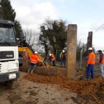 Début des travaux pour les fonçage sous la voie SNCF à Hugleville en Caux Début des travaux pour les fonçage sous la voie SNCF à Hugleville en Caux